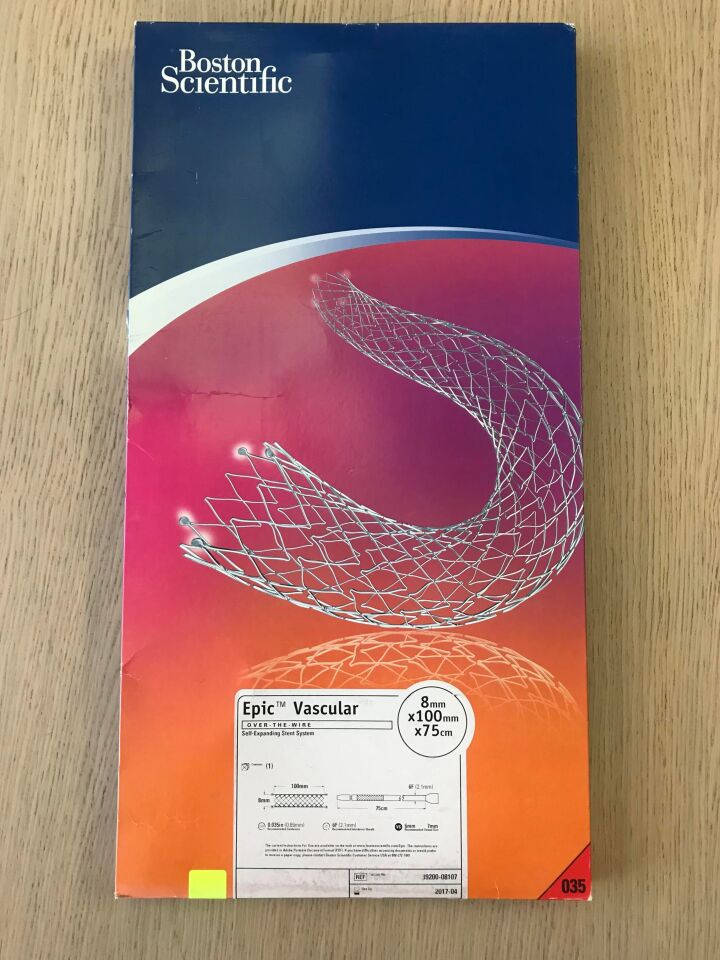 New Boston Scientific Epic Vascular Otw Self Expanding