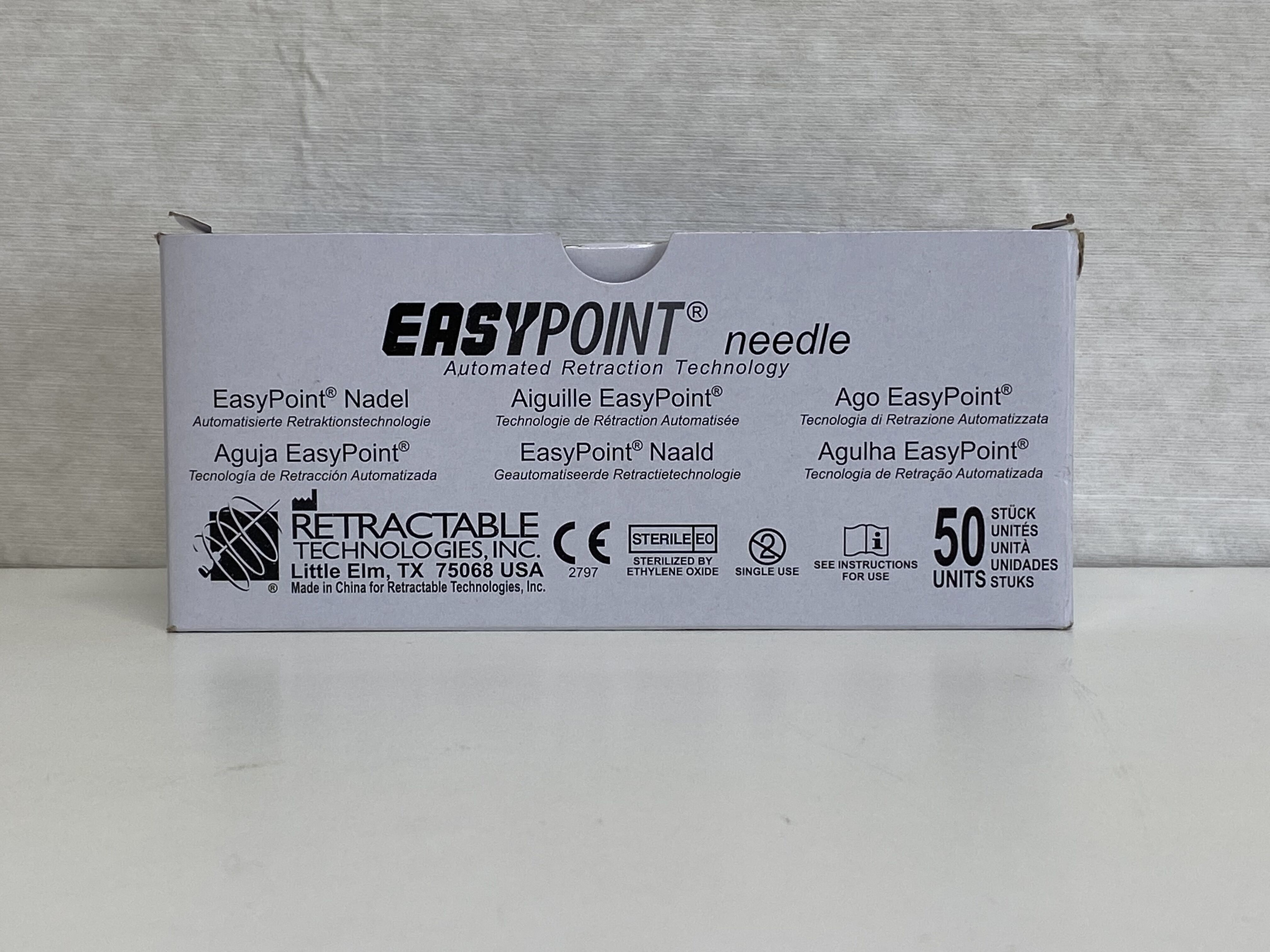 P N 82011 For Sale RETRACTABLE Box Of 50 Easypoint Needle 82011 Exp