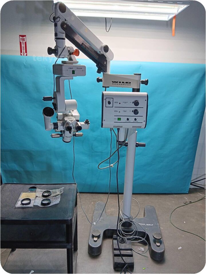 Used WILD HEERBRUGG MEL48 Surgical O R Microscope For Sale DOTmed