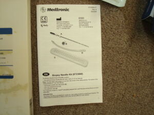 New MEDTRONIC PASSIVE 9733068 BIOPSY NEEDLE KIT Disposables - General ...