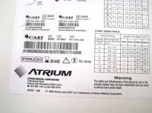 atrium stent icast medical dotmed convert usd price