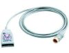 PHILIPS M1668A 5-lead ECG patient trunk cable with Monitor