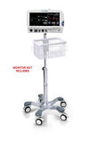 EASTSHORE ROLL STAND FOR WELCH-ALLYN ATLAS 6200 Monitor Stand