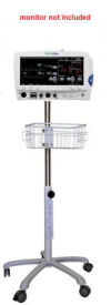 EASTSHORE ROLL STAND FOR WELCH ALLYN 6200 ATLAS SMALL WHEEL Monitor Stand