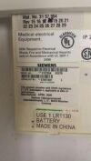 SIEMENS 3157554 X2076 POLYDOROS SX CONTROL Rad/Fluoro Room