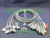 PANSWMED EKG-10002 ten leads cable SPO2 Probe