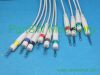 PANSWMED EKG-10002 ten leads cable SPO2 Probe