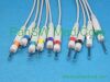 PANSWMED EKG-10002 ten leads cable SPO2 Probe