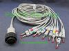 PANSWMED EKG10003 kenz ECG cable delta EKG cable SPO2 Probe
