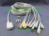 PANSWMED EKG10003 kenz ECG cable delta EKG cable SPO2 Probe