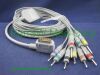 PANSWMED EKG10004 Kenz PC109 EKG cable SPO2 Probe