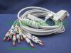PANSWMED EKG10009 FUKUDA ME EKG CABLE SPO2 Probe