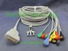 PANSWMED EKG10010 GE Marquette EKG cable SPO2 Probe