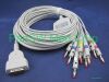 PANSWMED EKG10010 GE Marquette EKG cable SPO2 Probe