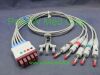 PANSWMED EKG10010 GE Ohmeda ten leads cable SPO2 Probe