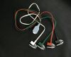 GE 394111-003 Rev.A-F Telemetry ECG Safety Leadwire Set 4-Lead Pinch Grab Bedside Monitor