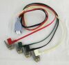 GE 394111-003 Rev.A-F Telemetry ECG Safety Leadwire Set 4-Lead Pinch Grab Bedside Monitor