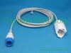 PANSWMED compatible Philips Trim ECG leads JL medicore ECG cable, spo2 sensor SPO2 Probe