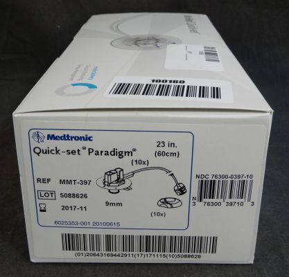New MEDTRONIC MMT-397 Quick-set Paradigm Disposables - General For Sale