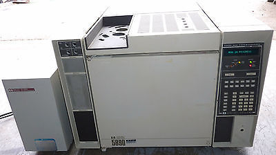 HEWLETT PACKARD 5890A & 5971A Gas Chromatograph