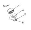 ALCON 210-1547-001 Display Spindle Washer Stop Phacoemulsifier