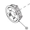 ALCON 210-9676-000 Hub, Roller Assembly, Fluidics Phacoemulsifier