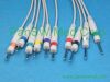 PANSWMED EKG10009 ECG cable for FUkuda ME SPO2 Probe
