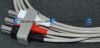 PHILIPS M1605A  Adult Shielded 3-Lead Set, Snaps, Safety, AAMI M1605A  SPO2 Probe