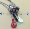 PHILIPS M1605A  Adult Shielded 3-Lead Set, Snaps, Safety, AAMI M1605A  SPO2 Probe