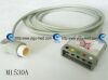 PHILIPS M1530A  adult 5-Lead ECG patient trunk cable SPO2 Probe