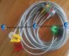 PHILIPS M1633A ADULT Shielded 5-Lead Set,Grabbers,Safety,IEC  SPO2 Probe