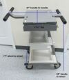 GE CLINIC CART 2055478-001 EKG