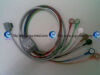 GE 2042686-002 dynamic ECG Integrated lead wire containing Backpack SPO2 Probe