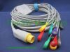 PANSWMED EKG-10031A welch allyn PIC50 ECG cable SPO2 Probe