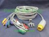 PANSWMED EKG-10031A welch allyn PIC50 ECG cable SPO2 Probe