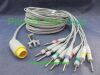 PANSWMED EKG-10031A welch allyn PIC50 ECG cable SPO2 Probe
