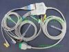 PANSWMED EKG10010F GE daetx ten leads cable SPO2 Probe