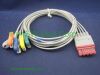 PANSWMED EKG10026I ten leads ECG trunk SPO2 Probe