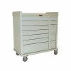 HARLOFF SL72MD Standard Dual Column 72 Bin Multi-Dose Med Instrument Cart