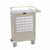 HARLOFF VLT36BIN3 Value Line 36 Bin Med  W/Narcotics Box Instrument Cart