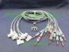 PANSWMED EKG10034 ecg leads SPO2 Probe