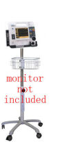 EASTSHORE Roll Stand for Physio Control Meditronics Lifepak 12 (small wheel) Monitor Stand