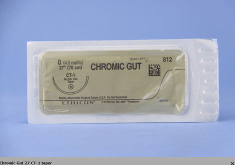 Used Ethicon Catgut Chromic 0 812 Ct 1 Sutures For Sale Dotmed Listing 2255665