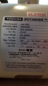 TOSHIBA 09BZ0069  DRX-4634HC 2002 X-RAY TUBE X-Ray Tube