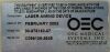OEC 00-878150-07 Laser Aiming Device C-Arm