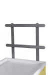 HARLOFF Mini-Line 18&quot; Raised Back Rails (2 Tier) Instrument Cart