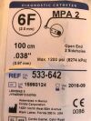 CORDIS Super Torque Plus Diagnostic Catheter MPA 2 6F (X) Catheters