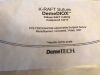 DEMETECH lipoCosm K-RAFT DemeDIOX 2 USP Sutures