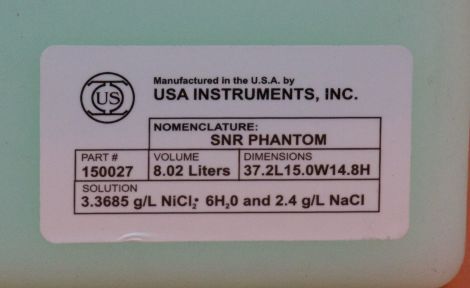 GE 150027 SNR Phantom MRI Accessories