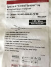 COOK G47833 Spectrum (X) Central Venous Tray